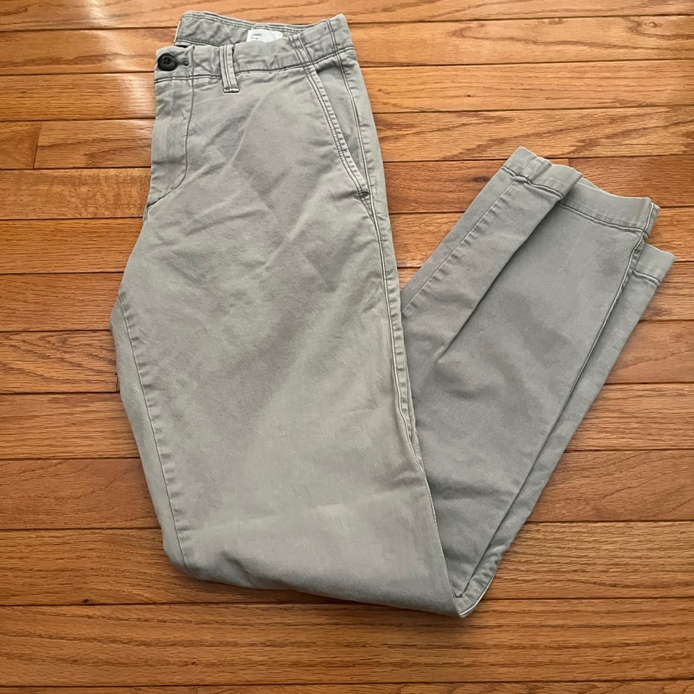 GAP Slim Grey Khakis, Size 28x30